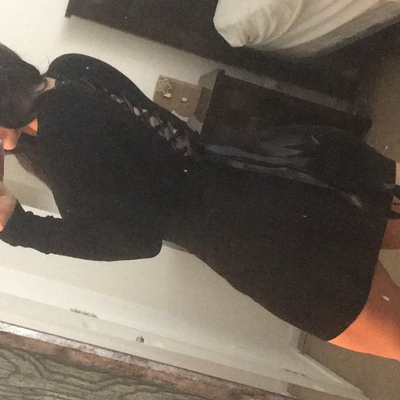 Guess by Marciano Dresses & Skirts - Guess by Marciano Sweater Dress with Back Bow Tie